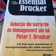 Selectie din lucrarile de management ale lui F. Drucker