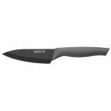 Cutitul bucatarului Flux, 13cm, teaca de protectie, Otel, Negru HighLine Cooking