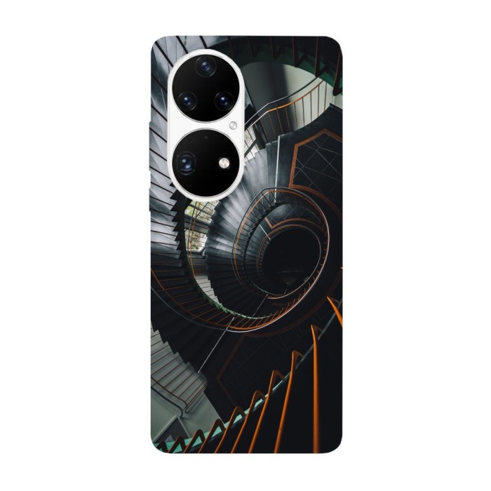 Husa compatibila cu Huawei Nova 8i model Stairways to hell, Silicon, TPU, Viceversa