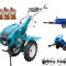 Motocultor Profesional Dakard Hs 1100D New - 18 Cp, Capota cu Far