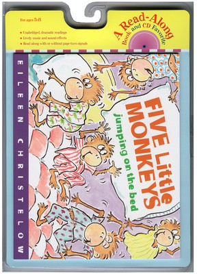 Five Little Monkeys Jumping on the Bed [With CD (Audio)] foto