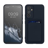Husa Kwmobile pentru Samsung Galaxy A54 5G, Albastru inchis, Silicon, KWM0000191C003C, Carcasa