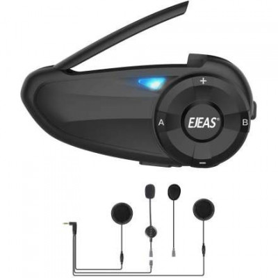 Dispozitiv comunicare moto Ejeas Q7 Bluetooth, Radio IP65 foto