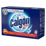 Detergent Anticalcar Tablete CALGON 3 in1, 8 Tablete, Parfum Fresh, Aditiv Impotriva Depunerilor de Calcar, Calgon Tablete pentru Calcar, Detergent An