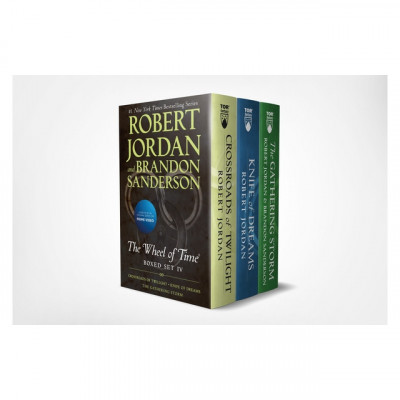 Wheel of Time Premium Boxed Set IV: Books 10-12 (Crossroads of Twilight, Knife of Dreams, the Gathering Storm) foto