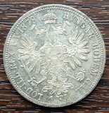 (A1098) MONEDA DIN ARGINT AUSTRIA - 1 FLORIN 1879, FRANZ JOSEPH, Europa