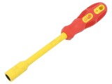 Șurubelniță Izolată BM GROUP HEX 10mm, Lungime Lamă 125mm, Totală 235mm, Conform EN 60900 VDE, Cod BM1154