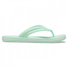 Slapi Crocs Women's Crocband Flip Verde - Neo Mint