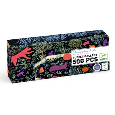 Puzzle galerie Regatul pisicilor, Djeco foto