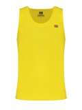 Cumpara ieftin Maiou barbati, cu imprimeu cu logo, Regular fit, Galben (Marime: XL)