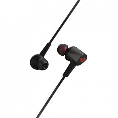 Casti gaming in-ear ASUS ROG Cetra II Core, difuzoare ASUS Essence din cauciuc cu silicon lichid (LSR), compatibile multiplatforma, 3.5mm, Negru