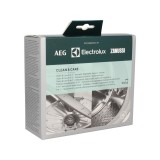 AEG Electrolux M3GCP400 Clean and Care 3 in 1 anticalcar, degresant, masina haine, vase, uscator pachet 12 buc