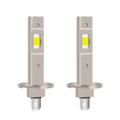 Set 2 becuri auto LED H1, mini, BZRSH, 120W, 12V, 6000K