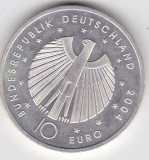 Moneda Germania 10 euro 2007 &ndash; 50 de ani Saarland