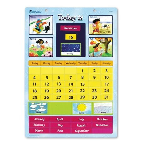 Calendar magnetic cu ghid de activitati