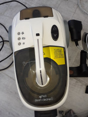 Aspirator cu aburi si fier de calcat cu aburi marca Profi Steam Cleaner foto