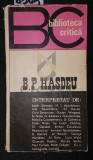 B . P . HASDEU