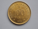 100 PESOS 1979 ARGENTINA-comemorativa, America Centrala si de Sud