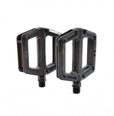 Pedale biciclete Jet 896 plastic 107x98 9/16&amp;quot;filet(14mm) Cod:P051 foto