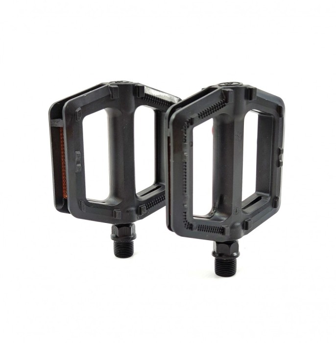 Pedale biciclete Jet 896 plastic 107x98 9/16&quot;filet(14mm) Cod:P051