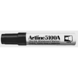 Marker pentru tabla de scris ARTLINE 5100A, corp metalic, varf rotund 5. 0mm - negru