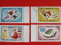 RAS AL KHAIMA, FOTBAL ANGLIA 66 - SERIE COMPLETĂ ȘTAMPILATĂ