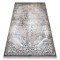 Covor LUCE 91 modern ornament vintage - structural gri / muştar, 115x170 cm