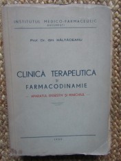 Clinica terapeutica si farmacodinamie-aparat digestiv si rinichiul-Gh.Baltaceanu