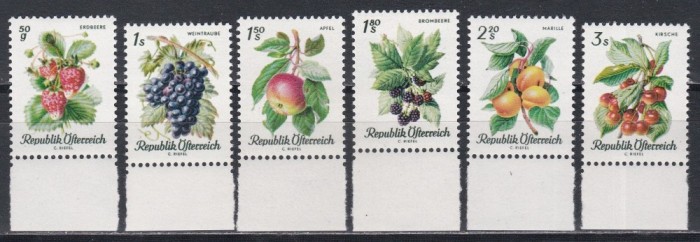 Austria 1966 - Fructe, MNH