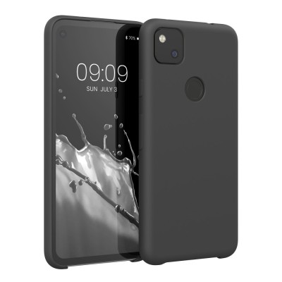 Husa pentru Google Pixel 4a, Silicon, Negru, 52549.47 foto