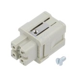 Conector HDC inserturi contact mamă Han&reg; A PIN 4 3 PE HARTING