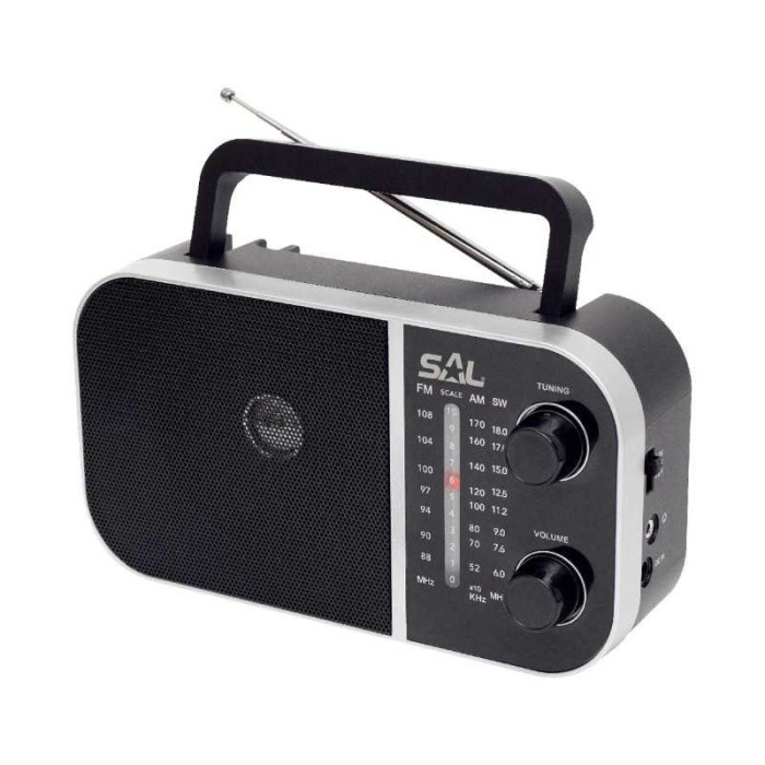 Radio portabil AM-FM-SW 3 benzi AC/DC SAL RPR 8
