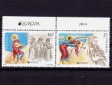 Cumpara ieftin RO 2014 LP 2021a &quot;Europa 2014 - Instrumente muzicale&quot; serie cu punte tip II, MNH, Nestampilat