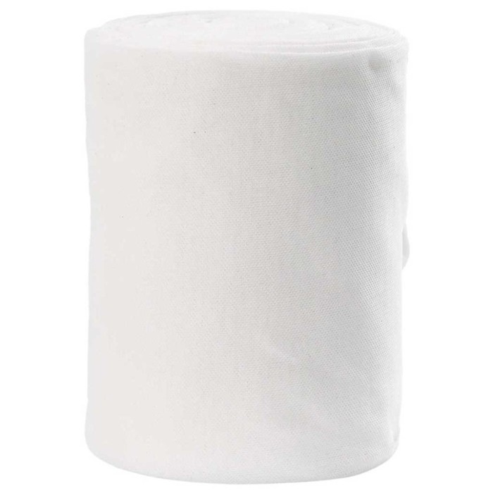 vidaXL Rolă de Material Meșteșugăresc Alb Material 50 m