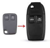 Set 2 bucati - Carcasa cheie Topautochei&amp;#174; compatibila cu Volvo 2 butoane transformare din cheie clasica in cheie briceag