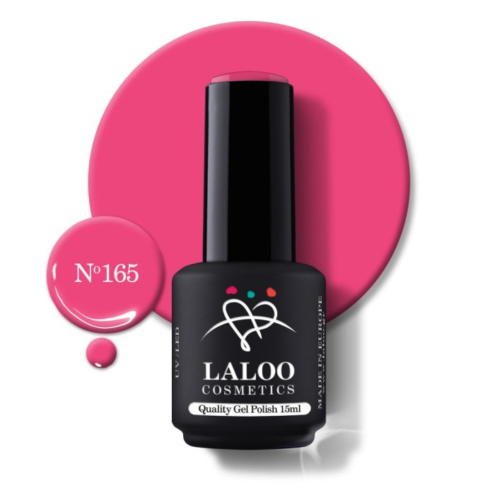 165 Rouge Pink | Laloo gel polish 15ml