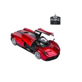 Masinuta de jucarie rosie, model Pagani, cu telecomanda si functii complete, usi care se deschid