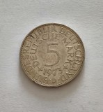 Germania - 5 Mark 1973 D - Argint