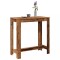 Gossi masa de bar, lemn vechi, 102x50x103,5 cm, lemn prelucrat