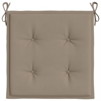 Perne scaune gradina 6 buc. gri taupe 50x50x3cm tesatura Oxford GartenMobel Dekor foto