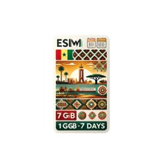 eSIM Senegal 1GB 7Days Economy