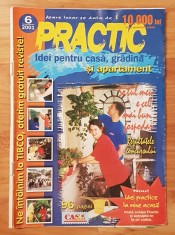 Revista Practic Nr. 6 din 2001. Idei pentru casa si gradina