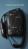 Detector radar Cobra ESD 9190 &ndash; 10 benzi, scanare 360&deg; Laser, stare excelentă