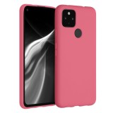 Husa pentru Google Pixel 4a 5G, Silicon, Roz, 51727.219, Carcasa, Kwmobile