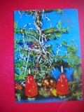 HOPCT 25039 -- FELICITARE CRACIUN AN NOU -CP VECHE -IP--INTREG POSTAL - ROMANIA - CIRCULATA