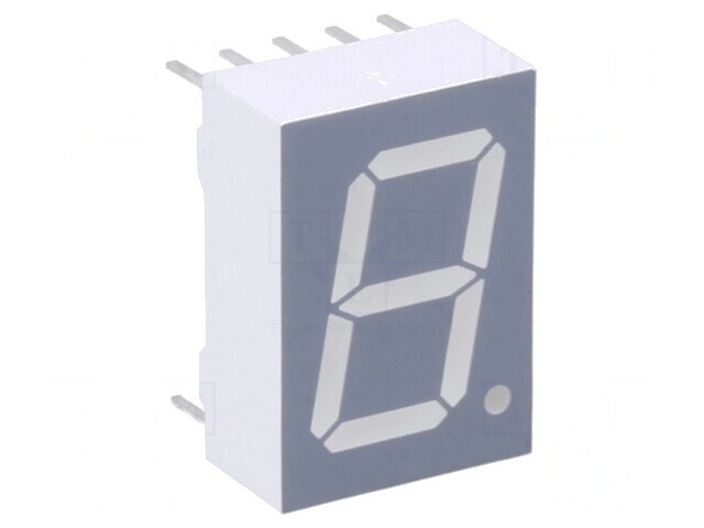 LED 7 Segmente 13mm Verde