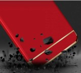 Husa Samsung Galaxy J3 2017 Luxury 3in1 Rosie Protectie Completa Anti-soc PC
