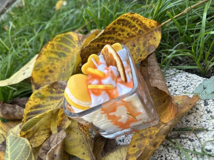 Lum&acirc;nare parfumată cu aroma de portocală