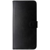 Husă tip carte cu stand și clapetă Techsuit neagră pentru Xiaomi Redmi A5 4G