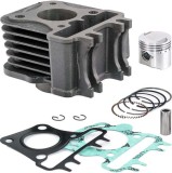 Cumpara ieftin Set Motor Scuter Piaggio Zip II 50cc 4T Racire Aer, Aprilia, Derbi, Italjet, Malaguti, Vespa - Cilindru, Piston, Segmenti